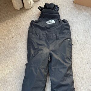 Kids Northface Snow Pants Black XS (6) - NEW